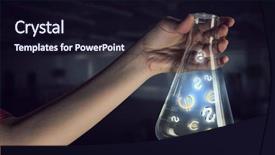  Presentation with money - Amazing slide set having human experimentation - money making concept backdrop and a wine colored foreground