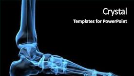  Presentation with human foot - Audience pleasing presentation consisting of human foot backdrop and a black colored foreground