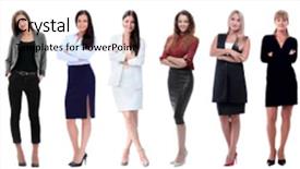  Presentation with human growth development - Presentation having human growth development - collage of successful modern businesswoman background and a lemonade colored foreground