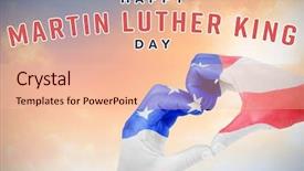  Presentation with italian flag painted - Cool new presentation theme with human king - usa flag painted on hands backdrop and a lemonade colored foreground