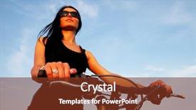  Presentation with human life cycle - Colorful presentation enhanced with human life cycle - portrait of a pretty young backdrop and a tawny brown colored foreground