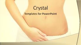  Presentation with slim belly - Beautiful presentation featuring human life cycle - slim woman cares about her backdrop and a blonde colored foreground