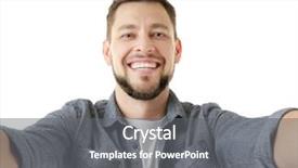  Presentation with children and turn taking - Theme consisting of human memory - handsome young man taking selfie background and a gray colored foreground