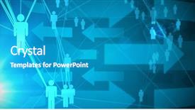  Presentation with black and blue - Beautiful PPT theme featuring human ofrm 3d - futuristic black background against blue backdrop and a teal colored foreground