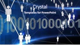  Presentation with white and black figures climbing ladders - Slides having human ofrm 3d - futuristic black background with figures background and a navy blue colored foreground