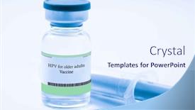  Presentation with human papillomavirus - Presentation featuring human-papillomavirus-hpv-for-older background and a sky blue colored foreground