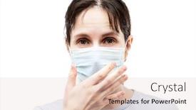  Presentation with disease infection - Amazing PPT layouts having human-population-virus-infection-flu backdrop and a lemonade colored foreground