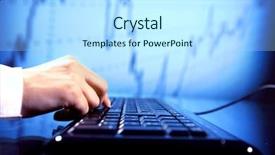  Presentation with data - Presentation design enhanced with human research - programmer have data info background and a cool aqua colored foreground