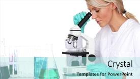  Presentation with chemical corrosive - Slides having  background and a  colored foreground.