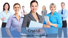  Presentation with team group - Theme having  background and a  colored foreground