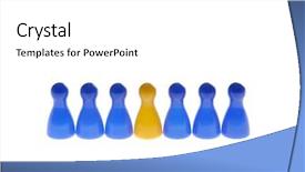  Presentation with business plan gas station - Beautiful presentation featuring human resource departemen - play figures with symbol content backdrop and a white colored foreground