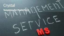  Presentation with human resource management - Audience pleasing presentation theme consisting of human resource information system - abbreviation and text written backdrop and a gray colored foreground