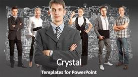  Presentation with different - PPT layouts having human resourse - business team against different backgrounds background and a dark gray colored foreground