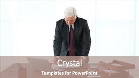  Presentation with human rights - Presentation theme with human rights computer - successful businessman signing documents background and a light gray colored foreground