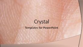  Presentation with human body - Slides with human skin close up background and a lemonade colored foreground