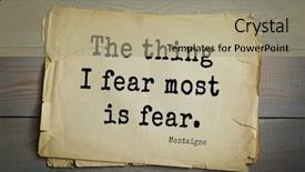  Presentation with philosopher - Theme having humanistic - top-100 french writer and philosopher background and a  colored foreground