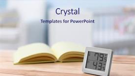  Presentation with control - PPT layouts with humid - digital temperature and humidity control background and a sky blue colored foreground