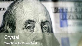  Presentation with united states - PPT layouts having hundred dollar bills american money background and a gray colored foreground