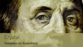  Presentation with united states - Presentation with hundred-dollar-bills-american-money background and a  colored foreground