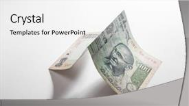  Presentation with home loan - Cool new theme with hundred indian rupee currency note backdrop and a white colored foreground