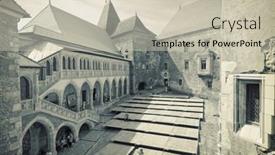  Presentation with romania - Amazing slides having hunedoara-romania-august-13-2015 backdrop and a soft green colored foreground