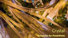  Presentation with traffic road - 