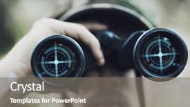  Presentation with hunting - Slide set enhanced with hunting war army and people background and a gray colored foreground