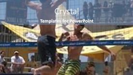  Presentation with huntington - PPT theme featuring huntington-beach-ca-may-23 background and a teal colored foreground