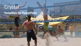  Presentation with huntington - Theme with huntington-beach-ca-may-23 background and a teal colored foreground