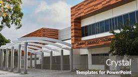  Presentation with huntington - Presentation design consisting of huntington-beach-california-01-jan background and a  colored foreground