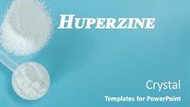  Presentation with cognitive function - Presentation featuring huperzine-nootropics-or-smart-drugs background and a teal colored foreground