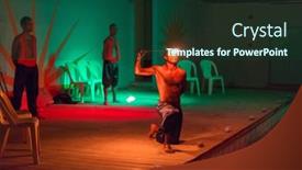  Presentation with eaters - Cool new slide set with hurghada-egypt-apr-9-2013 backdrop and a forest green colored foreground