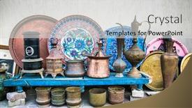  Presentation with hookah - Presentation theme consisting of hurghada-egypt-jan-30-2020 background and a light gray colored foreground