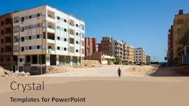  Presentation with egypt - Presentation design with hurghada-red-sea-governorate-egypt background and a coral colored foreground