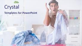  Presentation with hitler jewish holocaust clothing - PPT theme with husband burning clothing while iron background and a  colored foreground