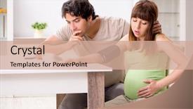  Presentation with blood pressure - Colorful PPT layouts enhanced with checking pregnant wife's blood backdrop and a  colored foreground