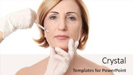  Presentation with acid - Cool new presentation theme with hyaluronic acid injection for facial backdrop and a lemonade colored foreground