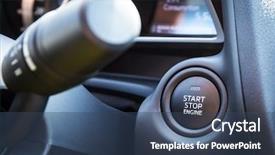  Presentation with car engine - Presentation theme having euro banknotes in wallet business finance investment saving and cash concept - close up of euro paper money background and a lemonade colored foreground.