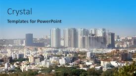  Presentation with gdp - Cool new slide set with hyderabad-india-december-16-hyderabad backdrop and a light blue colored foreground
