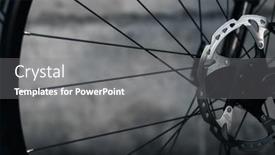 Presentation with popular - Slide set featuring hydraulic-bicycle-disk-brakes-grey background and a gray colored foreground
