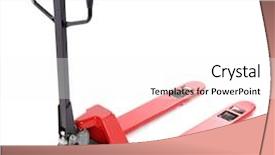  Presentation with pallet - Slide deck featuring  background and a  colored foreground