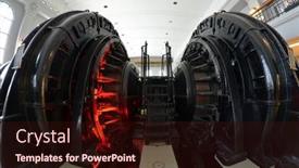  Presentation with hydro power plant - 