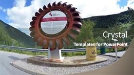  Presentation with hydro power plant - 