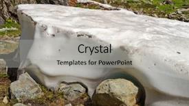  Presentation with trail - Cool new presentation with hydrothermal vents - snow patches at the trail backdrop and a  colored foreground