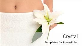  Presentation with sydney getting around - Beautiful theme featuring hygene - woman with towel around waist backdrop and a white colored foreground