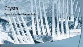  Presentation with under water - PPT theme having hygiene de l eau - forks and knives being washed background and a light blue colored foreground