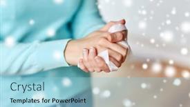  Presentation with antiseptic - Audience pleasing PPT layouts consisting of hygiene-health-care-and-disinfection backdrop and a light blue colored foreground