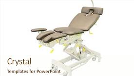  Presentation with medical - Beautiful slides featuring hygiene security - new and modern medical table backdrop and a cream colored foreground