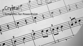  Presentation with hymn - Colorful slide set enhanced with stick figures - colourful hikers backdrop and a light gray colored foreground.