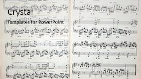  Presentation with hymn - Slides enhanced with hymn - music notes background and a light gray colored foreground